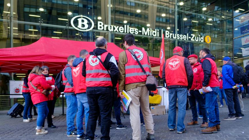 Belgjika paralizohet nga greva tre-ditore: Mbyllen aeroportet dhe trenat